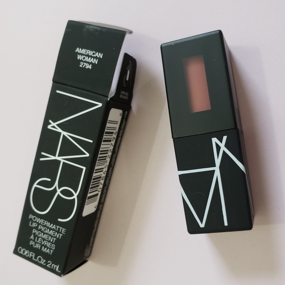 NARS • Powermatte Lip Pigment in American Woman Matte Chestnut Rose NEW - Picture 6 of 7